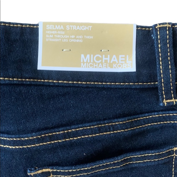 NWT - Michael Kors, size 4 Selma straight, high rise, slim fit - Picture 4 of 6